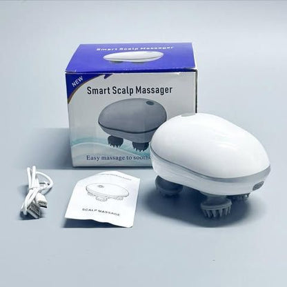 USB Rechargeable Samart Scalp Haed Massager Stress Relief Device
