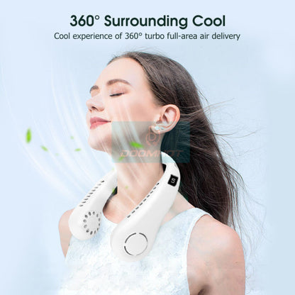 Neck Hanging Fan Portable Rechargeable Fan