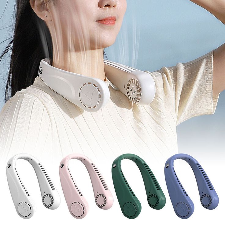 Neck Hanging Fan Portable Rechargeable Fan